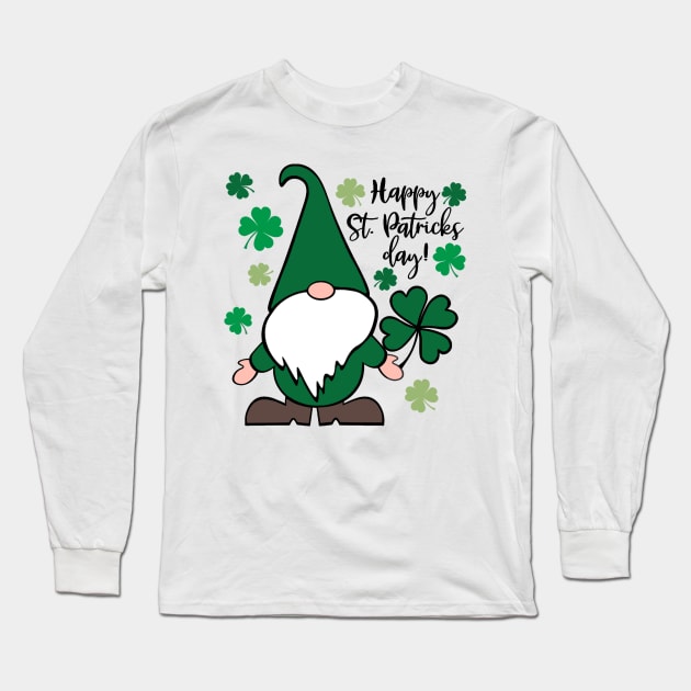 Happy St Long Sleeve T-Shirt by wekdalipun